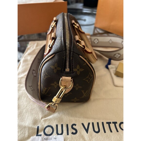 Louis Vuitton Monogram Speedy Bandoulière 20 M46222 Bag NOT FOR SALE - Picture 9 of 13